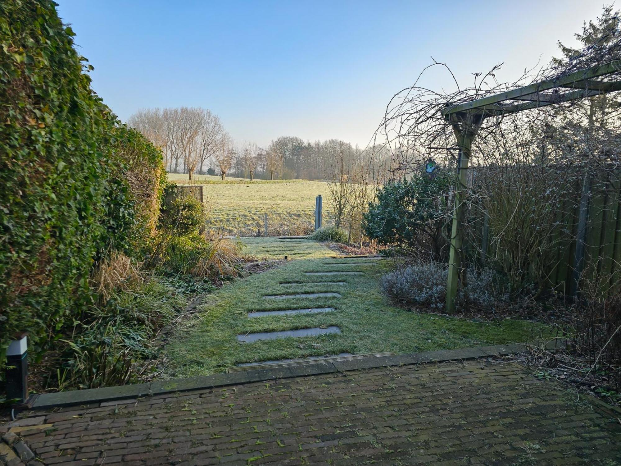 Met Prachtig Uitzicht In De Tuin Nj01 *